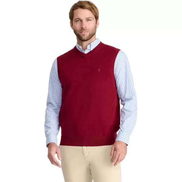 IZOD Men's Fine Gauge V-Neck Sweater Vest