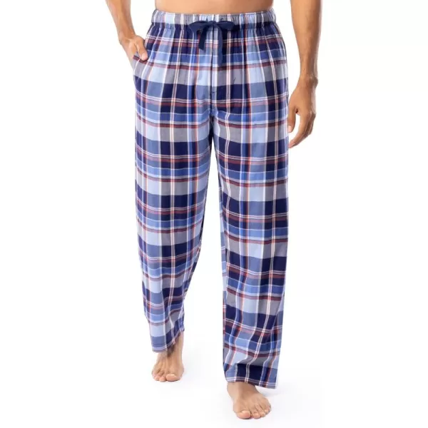 IZOD Men's Poly-rayon Yarn-dye Woven Sleep Pant Pajama Bottom