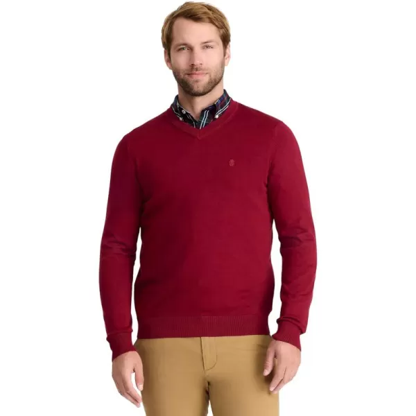 IZOD Men's Premium Essentials Solid V-Neck Sweater