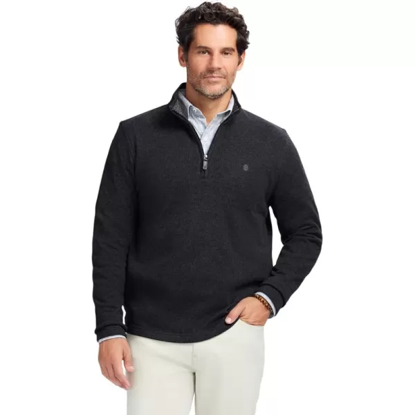 IZOD Men's Quarter Zip Sweater Fleece Pullover