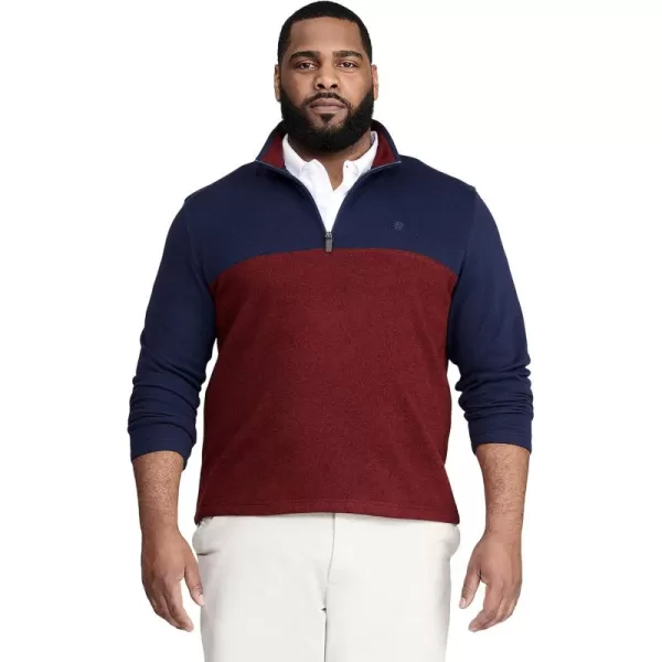 IZOD Men's Quarter Zip Sweater Fleece Pullover