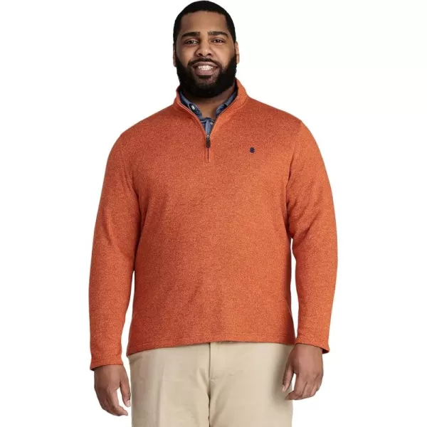 IZOD Men's Quarter Zip Sweater Fleece Pullover