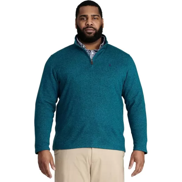 IZOD Men's Quarter Zip Sweater Fleece Pullover