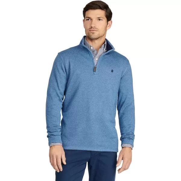 IZOD Men's Quarter Zip Sweater Fleece Pullover