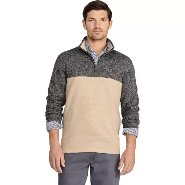 IZOD Men's Quarter Zip Sweater Fleece Pullover