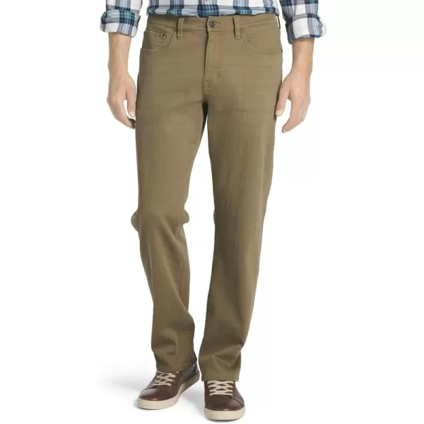 IZOD Men's Relaxed Fit Comfort Stretch Denim Jeans