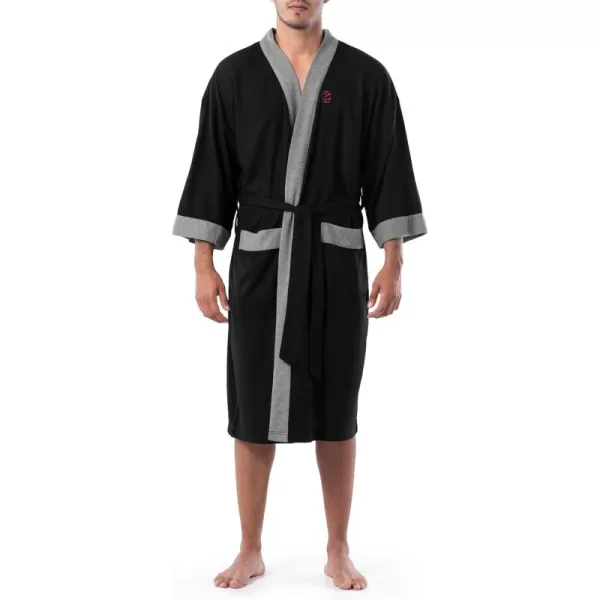 IZOD Men's Waffle Knit Kimono Robe