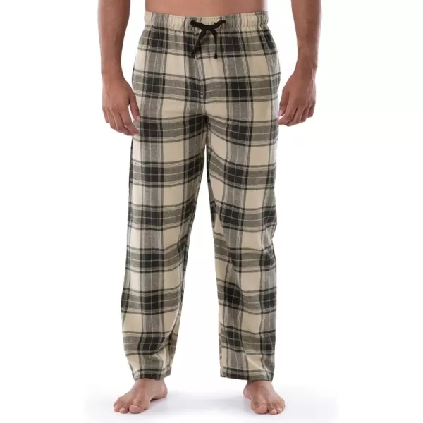 IZOD mens Heather Flannel Sleep Pant