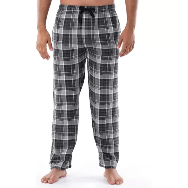 IZOD mens Heather Flannel Sleep Pant