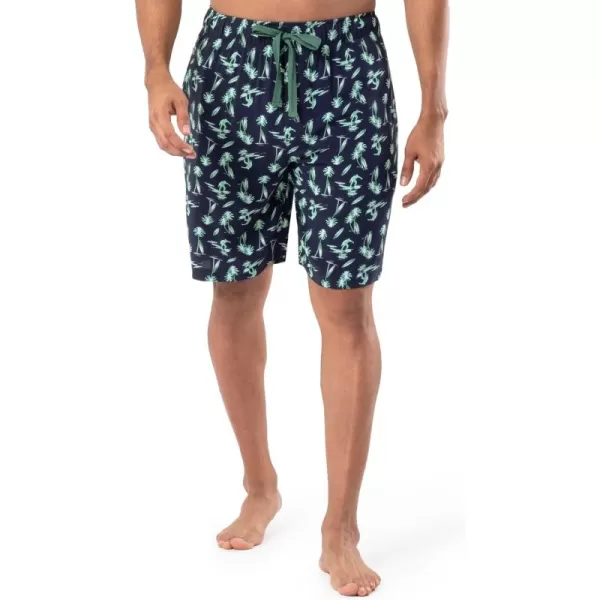 IZOD mens Printed Rayon Sleep Short