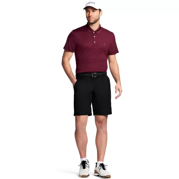 IZOD Men’s 9.5"Micro Poly Classic Fit Golf Short