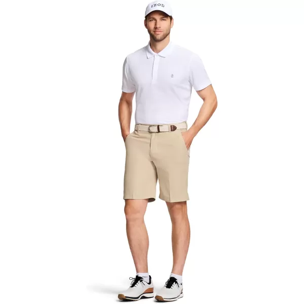 IZOD Men’s 9.5"Micro Poly Classic Fit Golf Short