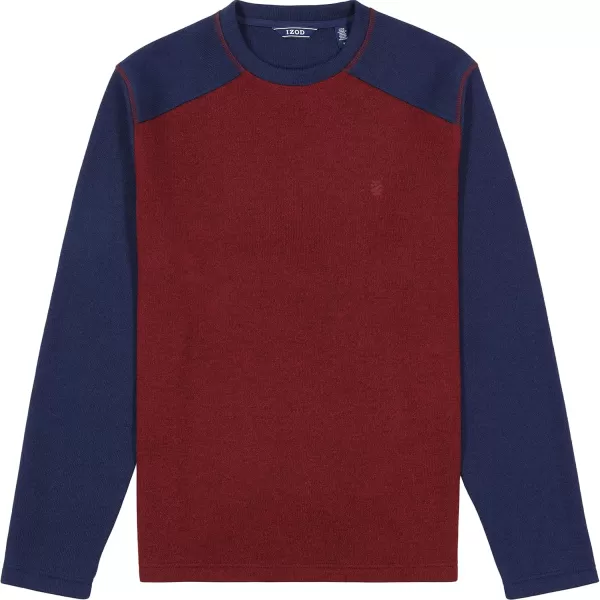IZOD Men's Advantage Performance Crewneck Sweater Fleece
