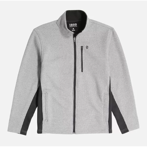 IZOD Men's Advantage Performance Full Zip Fleece Jacket