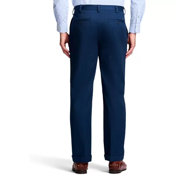 IZOD Men's American Chino Double Pleated Classic Fit Pant