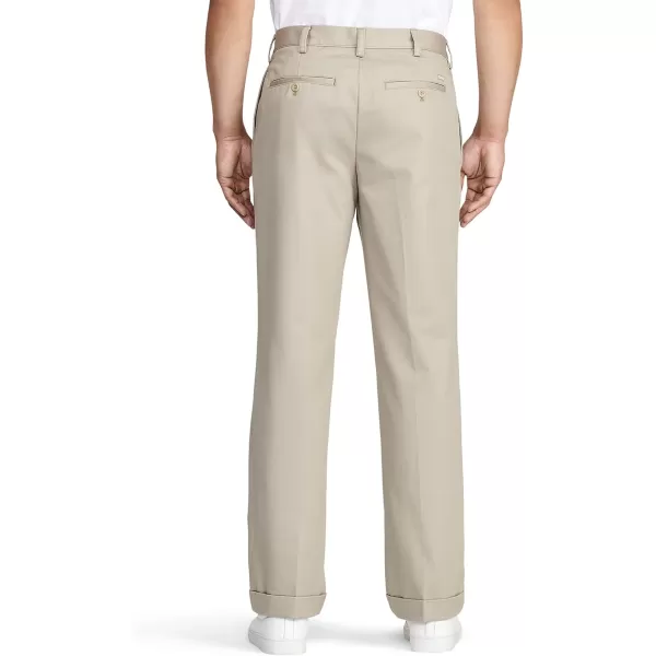 IZOD Men's American Chino Double Pleated Classic Fit Pant