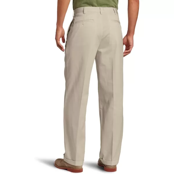 IZOD Men's American Chino Double Pleated Classic Fit Pant