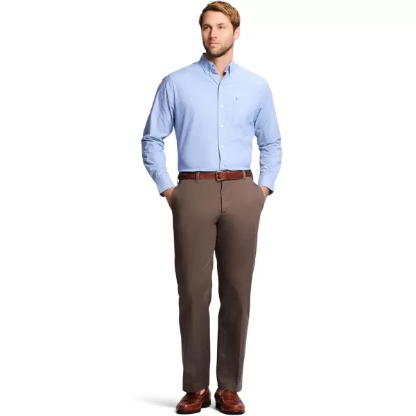 IZOD Men's American Chino Flat Front Classic Fit Pant