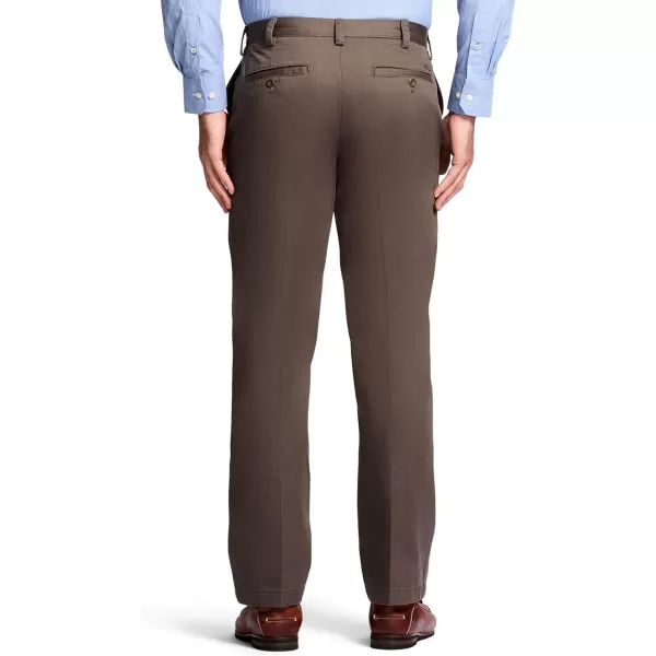 IZOD Men's American Chino Flat Front Classic Fit Pant