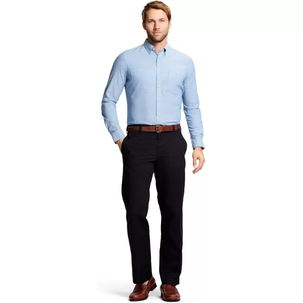 IZOD Men's American Chino Flat Front Classic Fit Pant