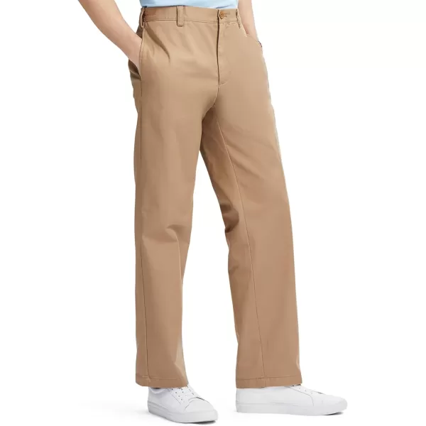 IZOD Men's American Chino Flat Front Classic Fit Pant