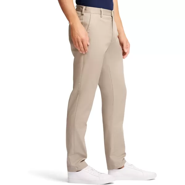 IZOD Men's American Chino Flat Front Slim Fit Pant