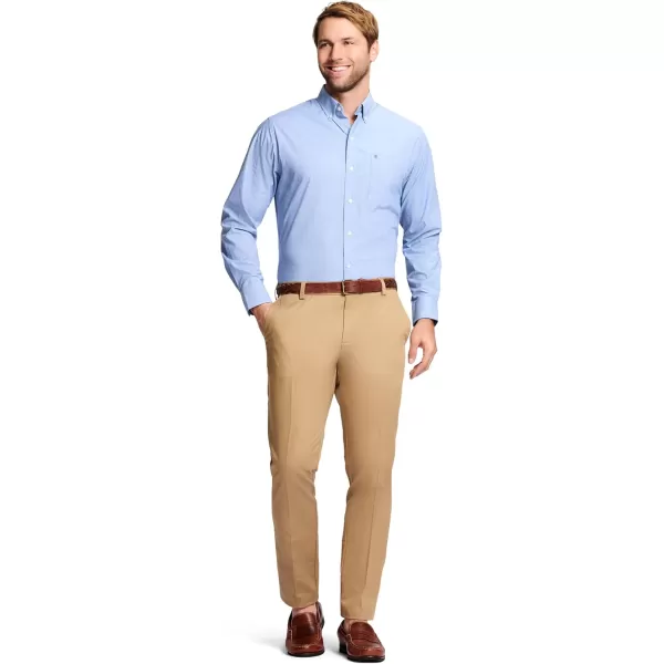 IZOD Men's American Chino Flat Front Slim Fit Pant