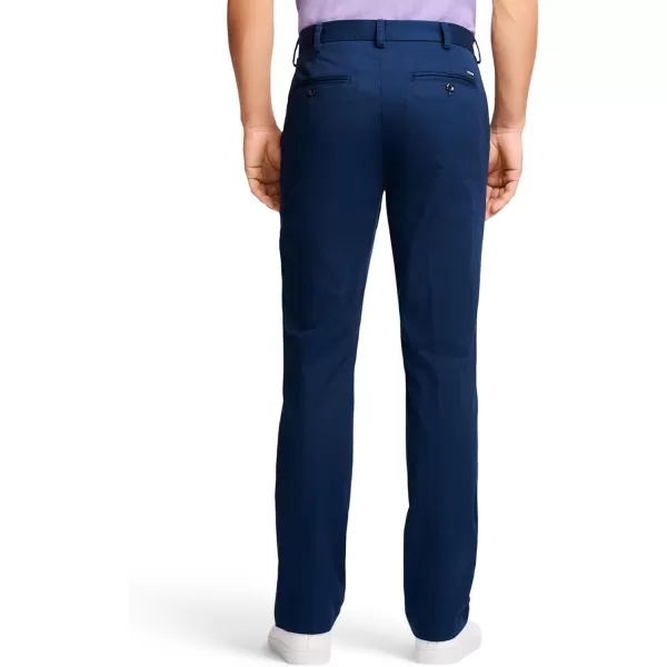 IZOD Men's American Chino Flat Front Straight Fit Pant