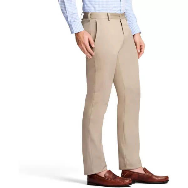 IZOD Men's American Chino Flat Front Straight Fit Pant