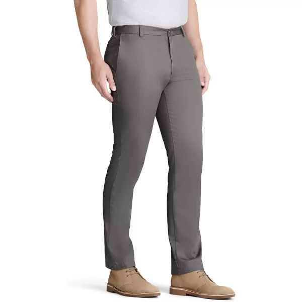 IZOD Men's American Chino Flat Front Straight Fit Pant
