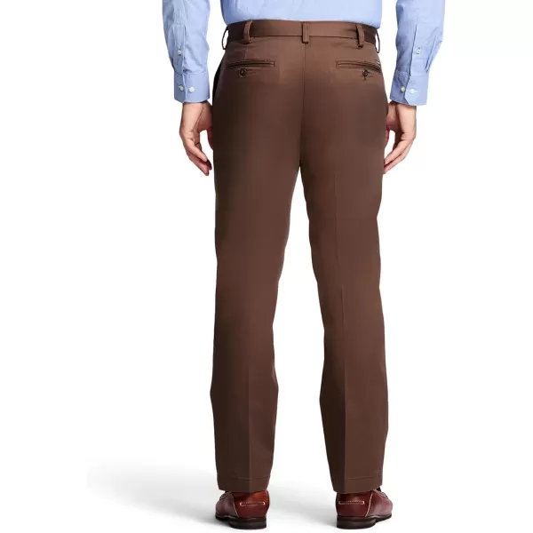 IZOD Men's American Chino Flat Front Straight Fit Pant