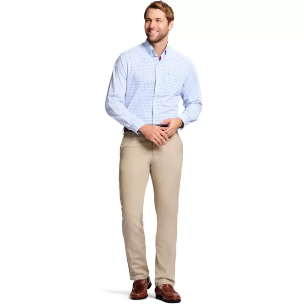 IZOD Men's American Chino Flat Front Straight Fit Pant