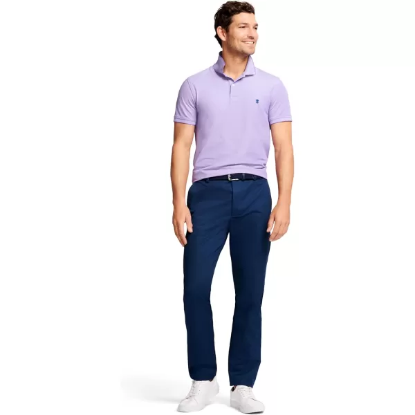 IZOD Men's American Chino Flat Front Straight Fit Pant