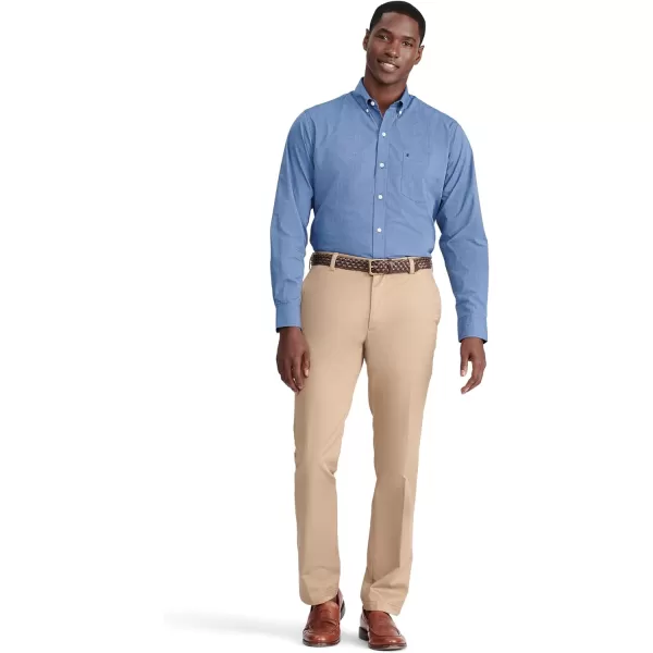 IZOD Men's American Chino Flat Front Straight Fit Pant