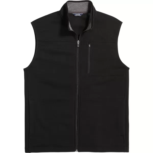 IZOD Men's Big and Tall Advantage Performance Full Zip Sweater Fleece Vest
