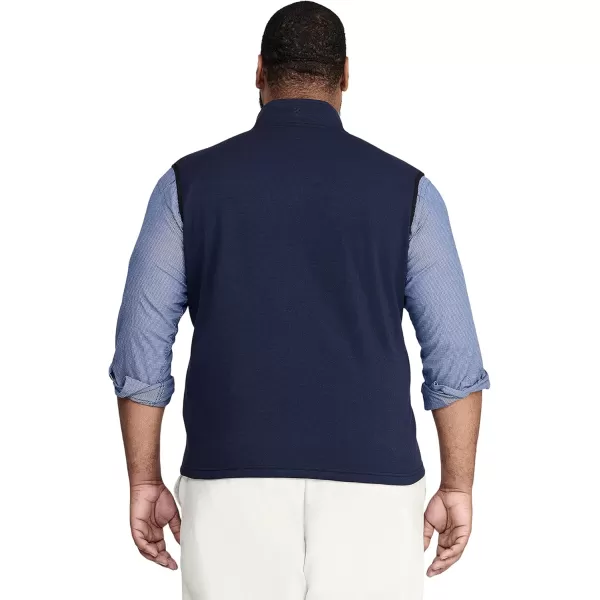 IZOD Men's Big and Tall Advantage Performance Full Zip Sweater Fleece Vest