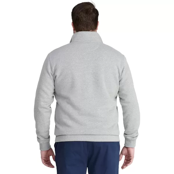 IZOD Men's Big and Tall Advantage Performance Quarter Zip Fleece Pullover Sweatshirt