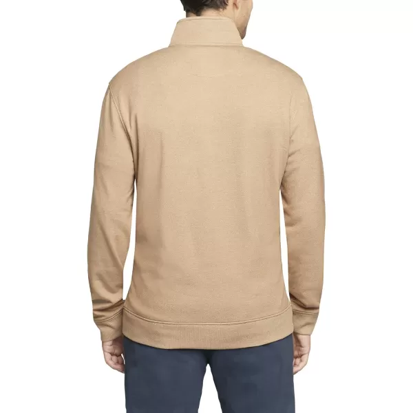 IZOD Men's Big and Tall Advantage Performance Quarter Zip Fleece Pullover Sweatshirt