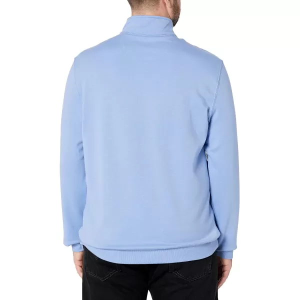 IZOD Men's Big and Tall Advantage Performance Quarter Zip Fleece Pullover Sweatshirt