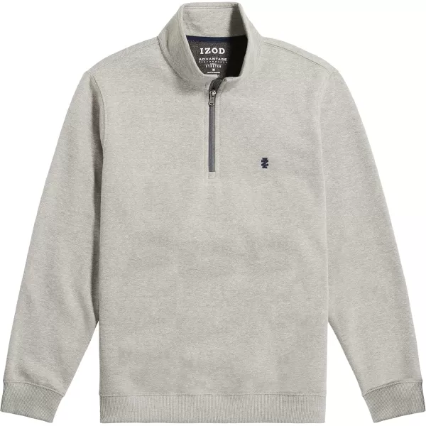 IZOD Men's Big and Tall Advantage Performance Quarter Zip Fleece Pullover Sweatshirt