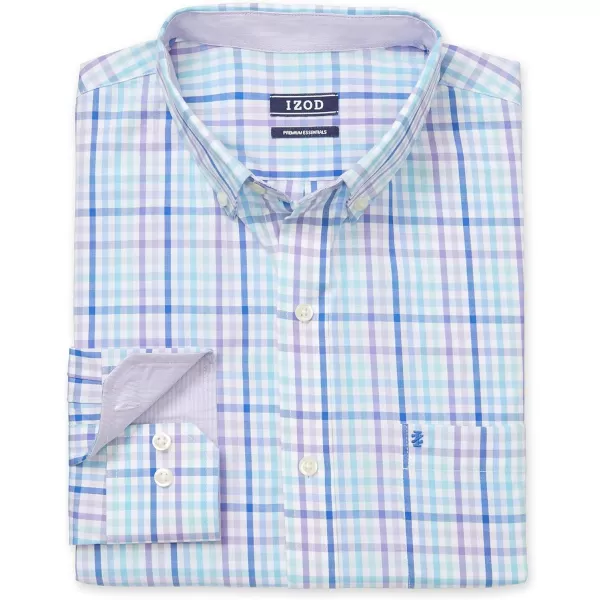 IZOD Men's Big and Tall Button Down Long Sleeve Shirt