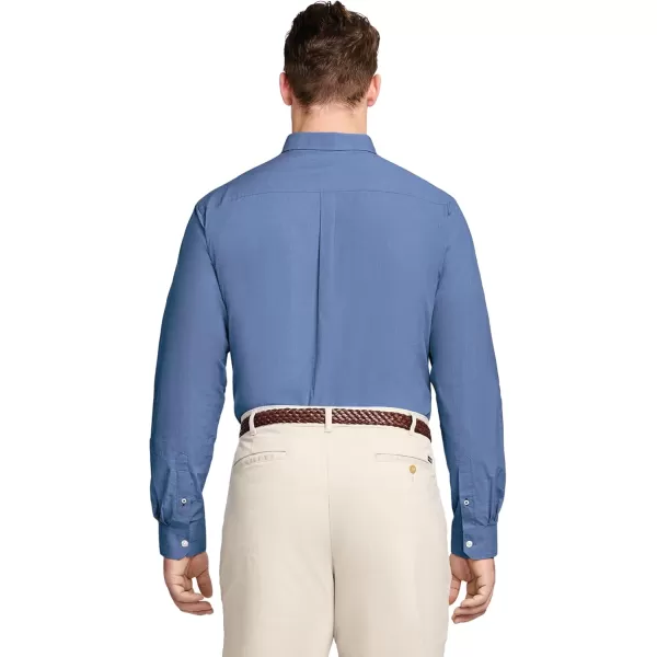 IZOD Men's Big and Tall Button Down Long Sleeve Stretch Performance Solid Shirt