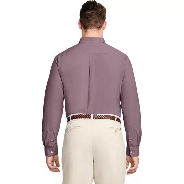 IZOD Men's Big and Tall Button Down Long Sleeve Stretch Performance Solid Shirt