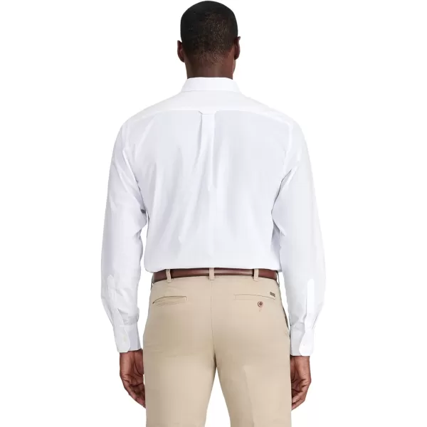 IZOD Men's Button Down Long Sleeve Stretch Performance Solid Shirt