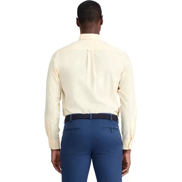 IZOD Men's Button Down Long Sleeve Stretch Performance Solid Shirt