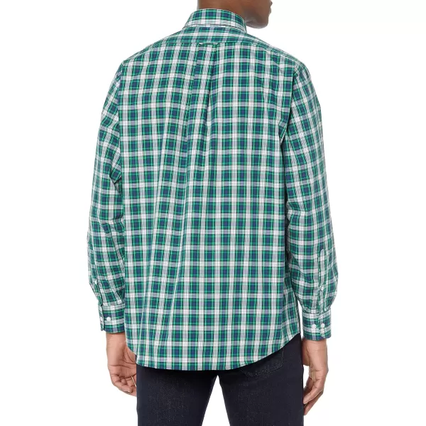 IZOD Men's Dress Shirt Regular Fit Stretch Check