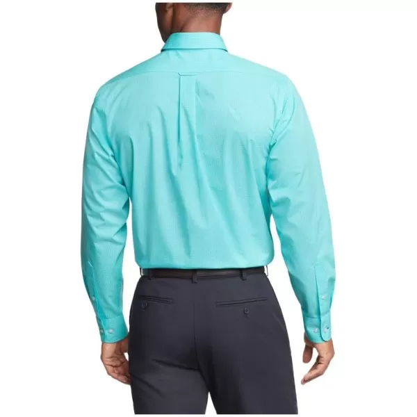 IZOD Men's Dress Shirt Regular Fit Stretch Check