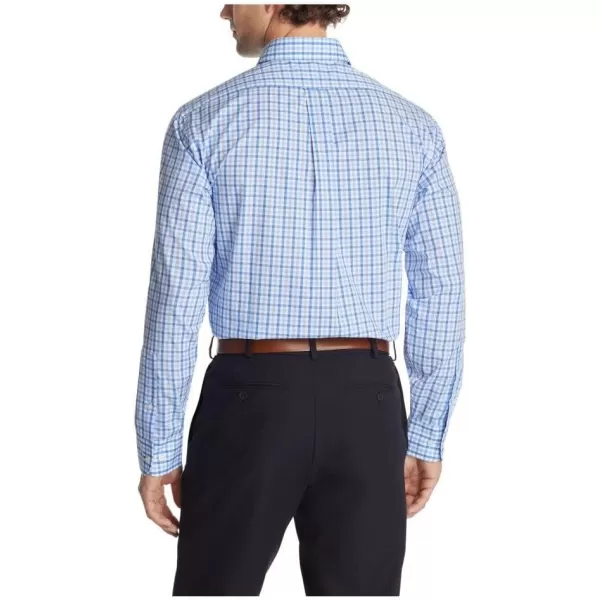IZOD Men's Dress Shirt Regular Fit Stretch Check
