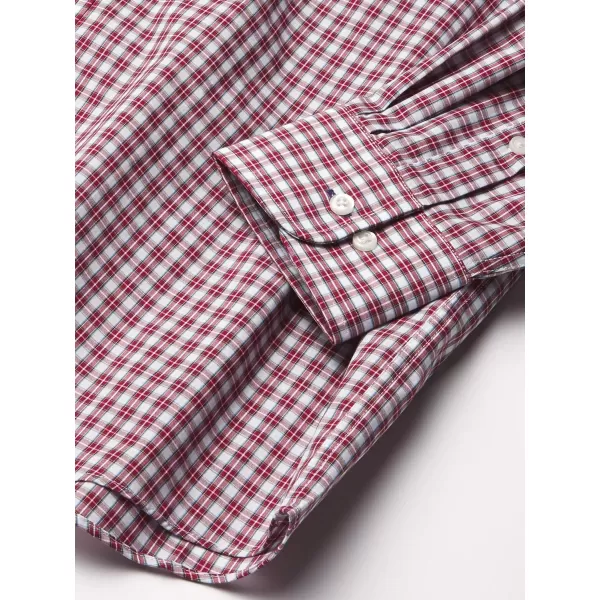 IZOD Men's Dress Shirt Regular Fit Stretch Check