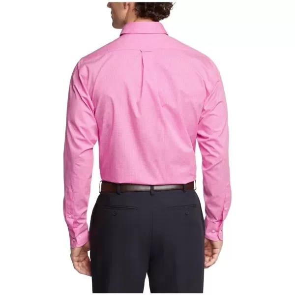 IZOD Men's Dress Shirt Regular Fit Stretch Check